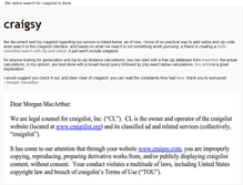 Tablet Screenshot of craigsy.com